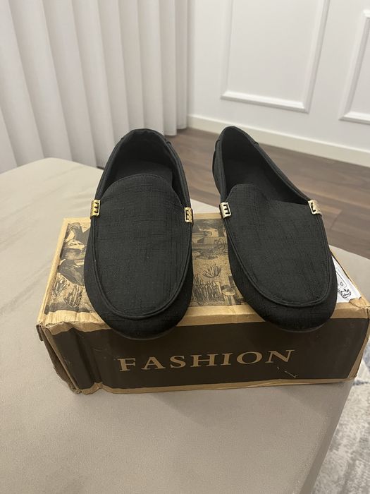 Mocassins Pretos Homem