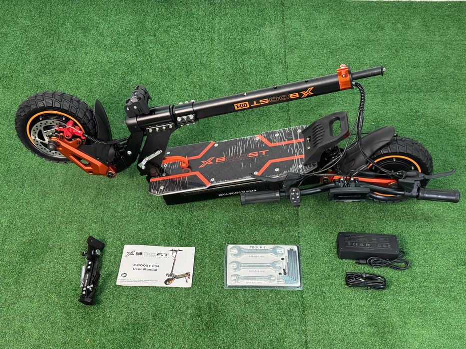 Електросамокат, X-BOOST 004 | 48V 20AH | Швидкий | Повнопривідний