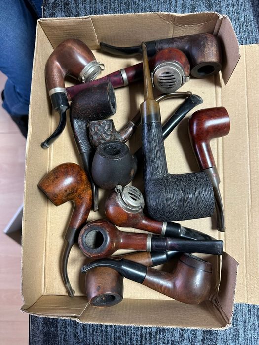 Fajki z wrzośca albo gruszy 12szt.