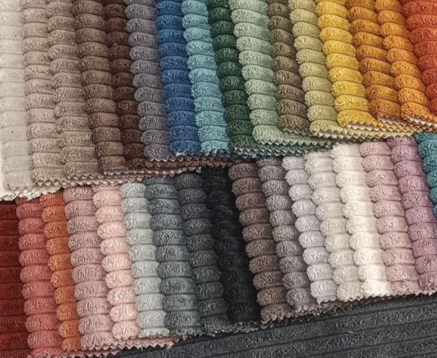 Nowy Narożnik automat sprężyny sztruks welur plusz sofa rogówka kanapa