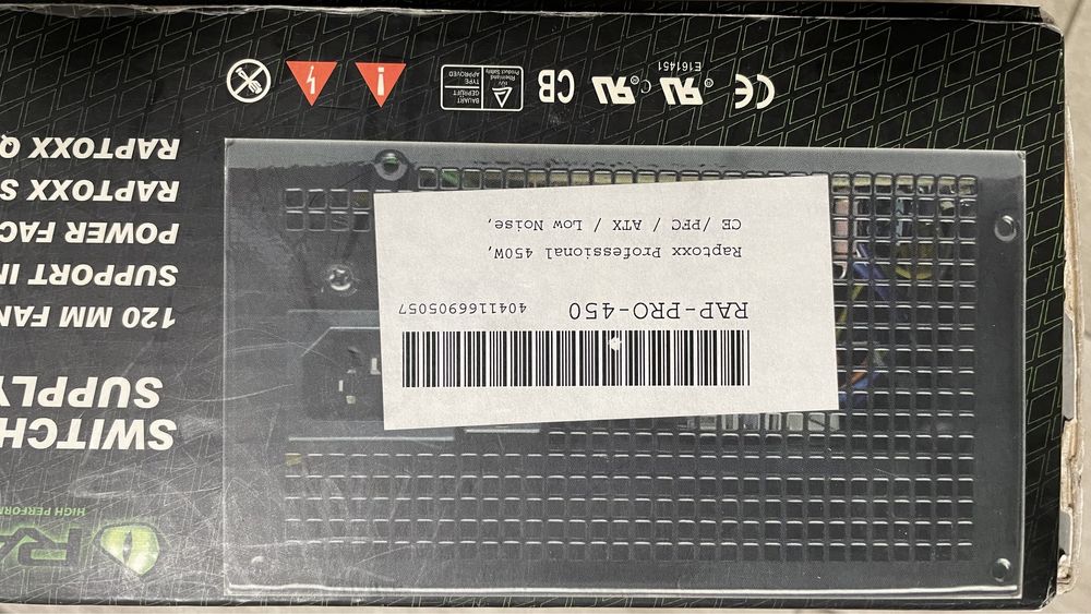 Блок живлення Paptoxx RAP-PRO-450