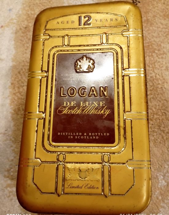 Caixa Logan de Luxe anos 80