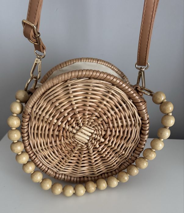 Torebka koszyk okrągła