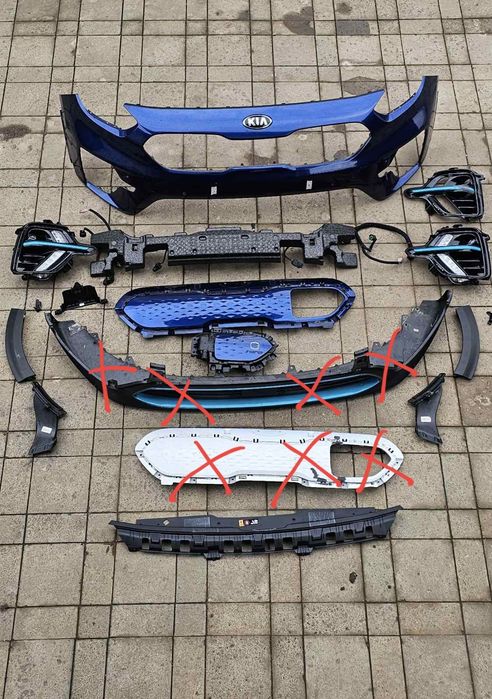 Бампер kia niro .