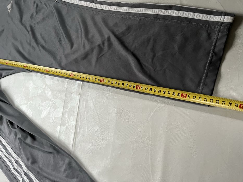 Adidas spodnie sportowe dres szare logo XL/2XL