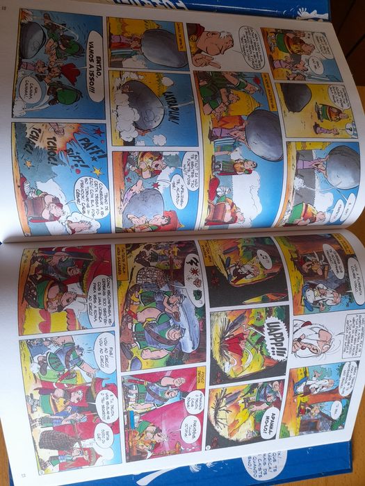Coleção Astérix e Obélix COMPLETA (1 a 41) + Extras | Estado de Banca