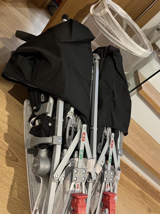 Carrinho bebe duplo gémeos