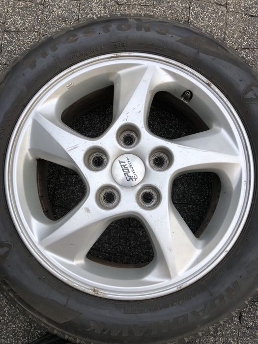 Felgi aluminiowe 15 5x114.3 mazda kia Hyundai mitsubishi Suzuki Honda