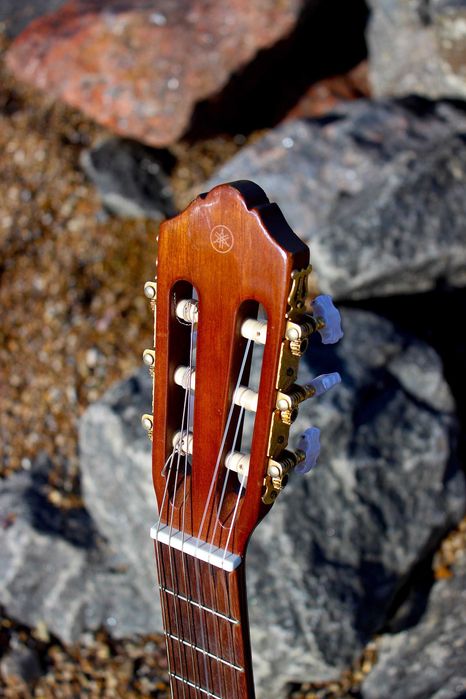 Гитара Yamaha C70 Классическая Чехол утепленный Каподастр