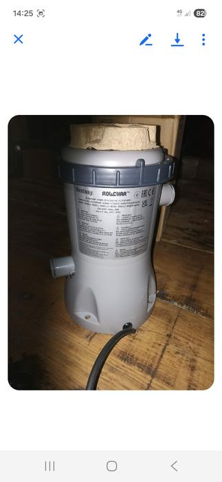 Bomba água  para  piscina