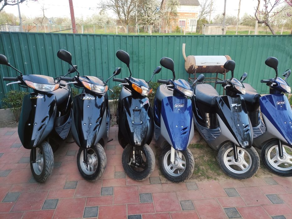 Скутера з контейнера без пробігу по Україні Honda Suzuki Yamaha