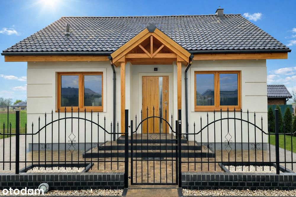 Nowoczesny wolnostojący dom parterowy Kleszczewo
