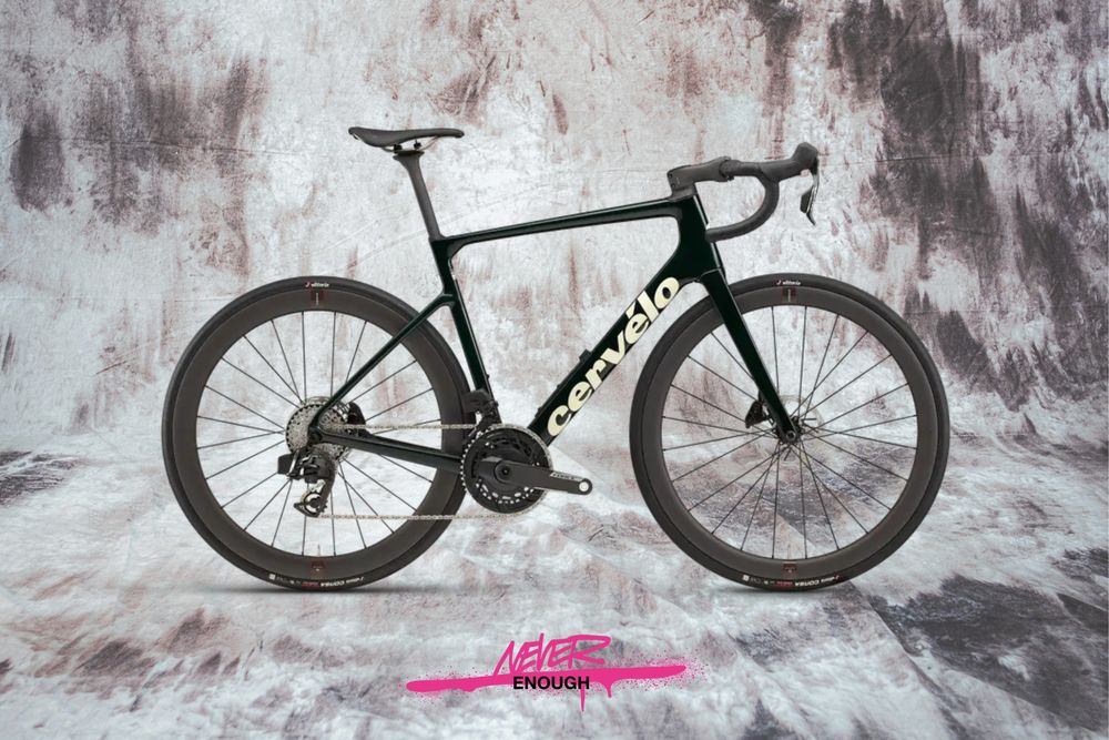 Cervelo Caledonia-5 Force AXS Emerald / Cream r. 48 Nowy Fv23 W-wa
