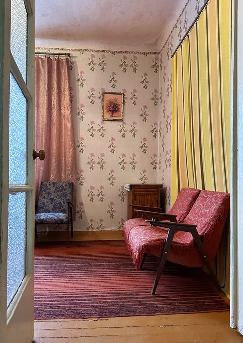 3-х сталинка КРЭС, 3/4, все разд, кухня- 9