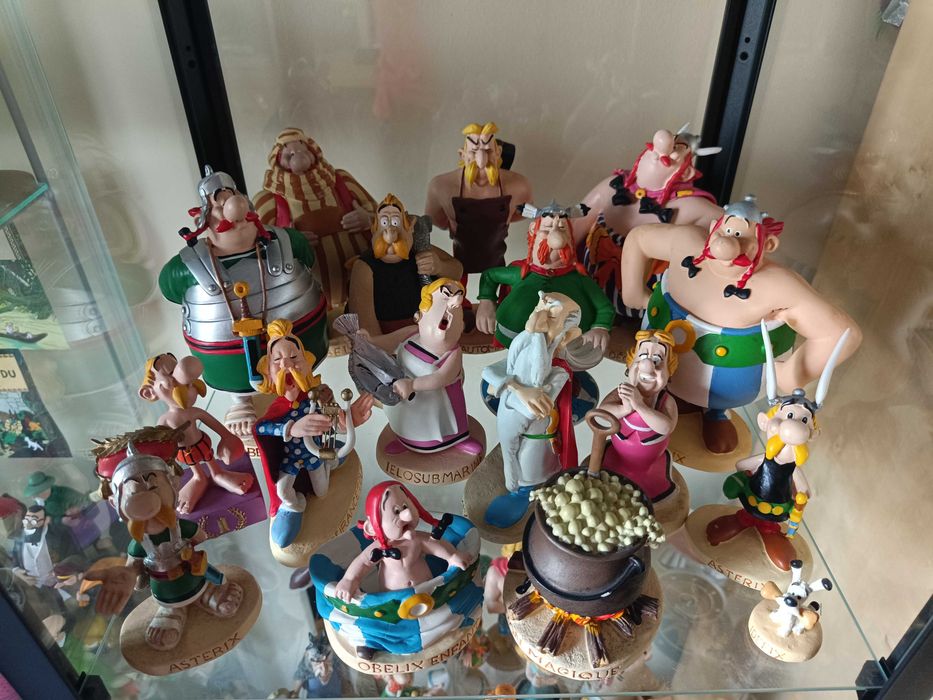 ASTERIX - coleção completa de figuras em resina - Plastoy 2000