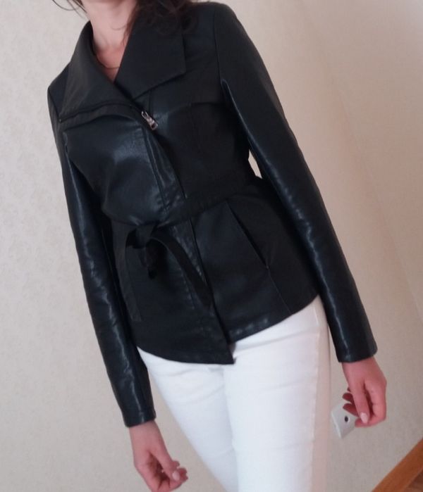 Куртка екошкіра М