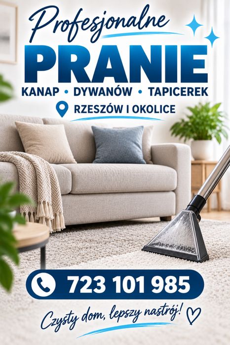 Profesjonalne pranie tapicerki meblowej i samochodowej- Karcher