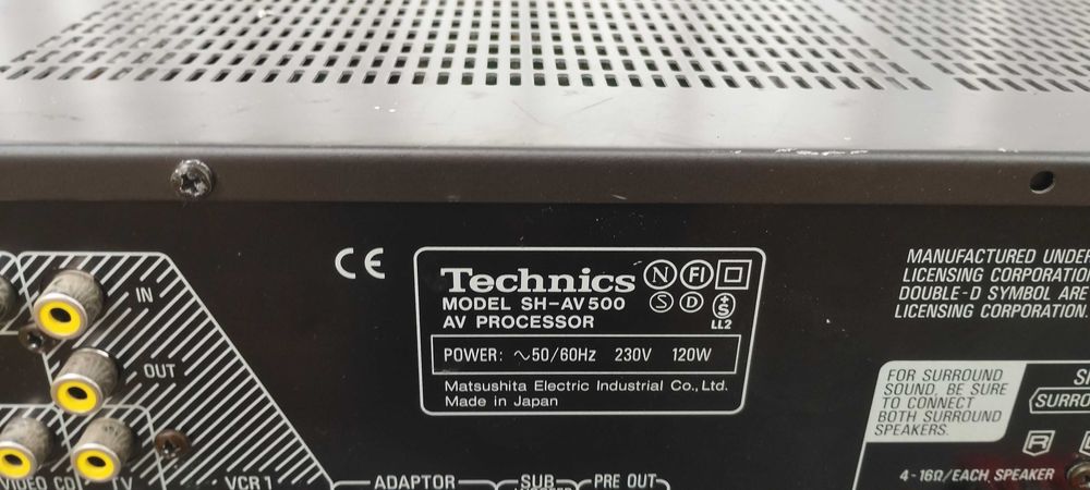 Аудіо ресивер Technics SH-AV500