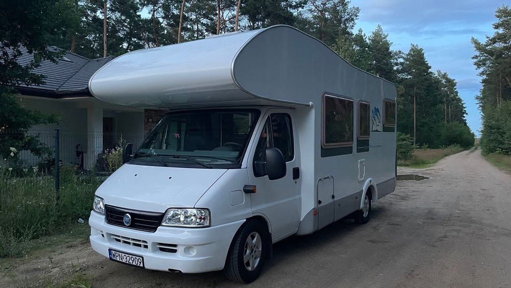 Kamper Knaus 2004, zamienię na działkę z dostępem do jeziora