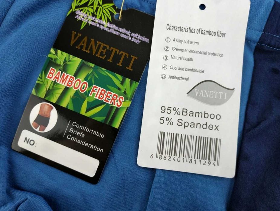 Bambusowe bokserki męskie rozmiary od M DO 8XL