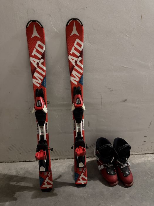 Narty atomic + buty salomon