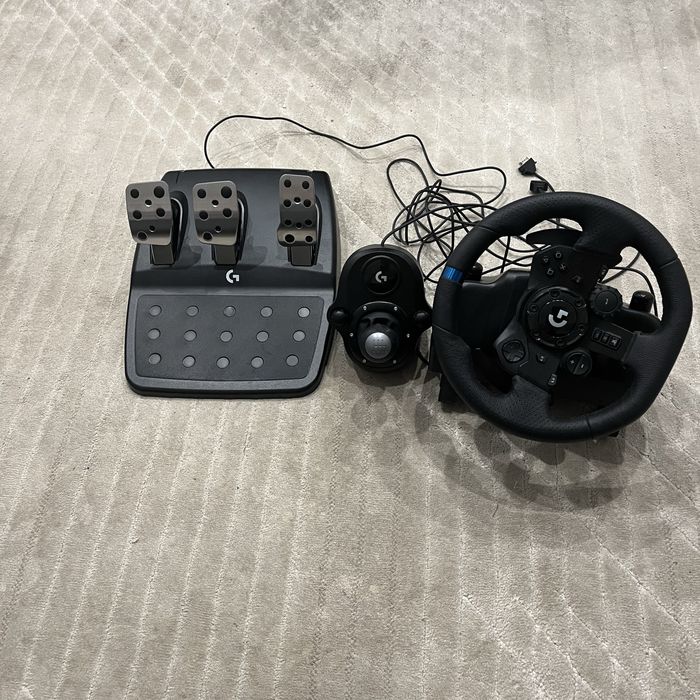 Руль Logitech G923 TrueForse для PS5,PS4,PC +Коробка Передач