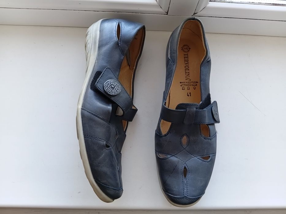 Нат.шкіра Сліпони Туфли розмір 41-42