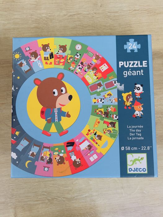 DJECO Пазли джеко картонні тактильні