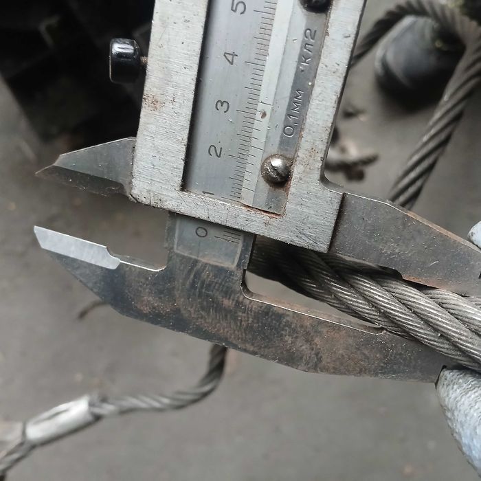 Zawiesie linowe 2x1.9 m lina 14 mm