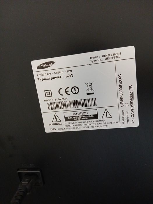 OFERTA TV led Samsung 46"