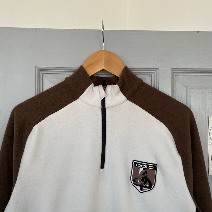 флісова кофта Odlo 1/3 zip outdoor y2k streetwear size L