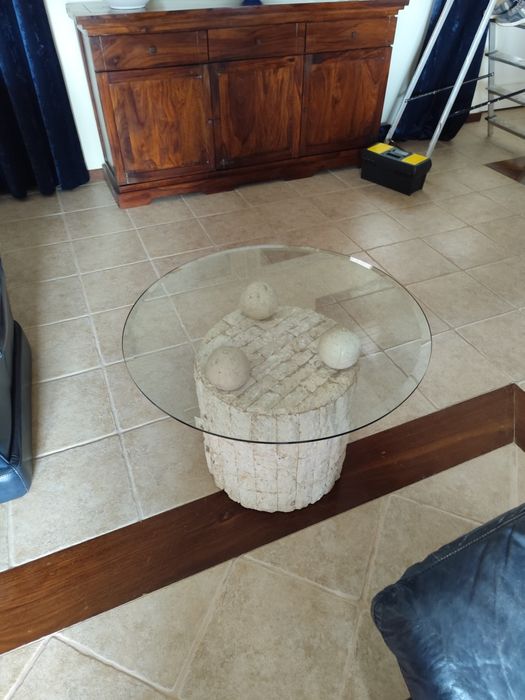 Mesas sala estar em vidro