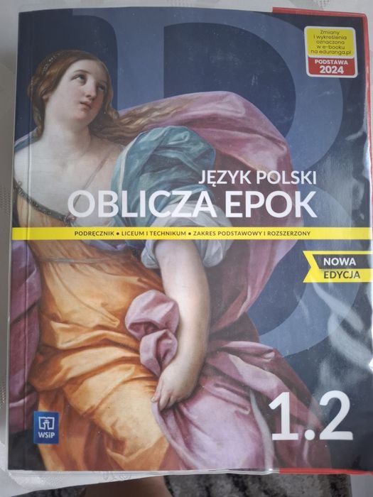Podręcznik Jezyk polski 1.2 pierwsza liceum I technikum