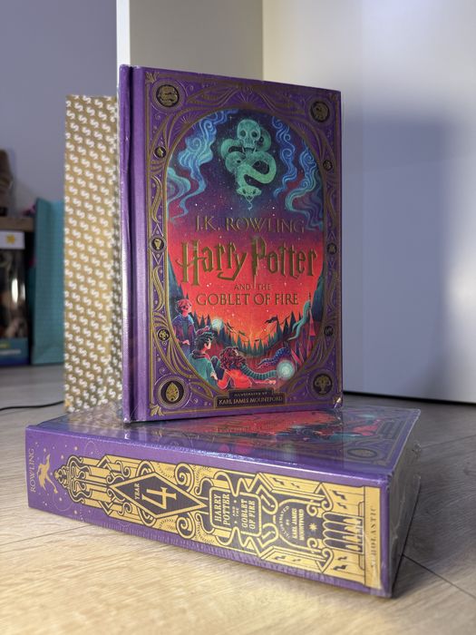 Harry Potter and the Goblet of Fire (Book 4) (MinaLima Edition)