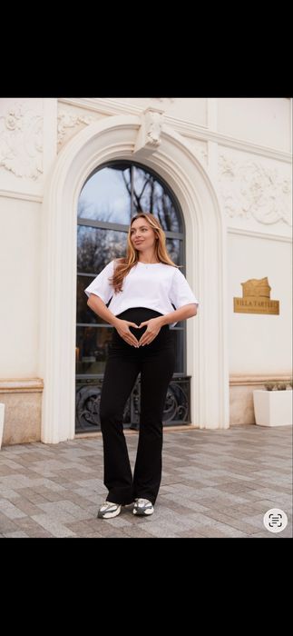 Продам черные лосины для беременных
