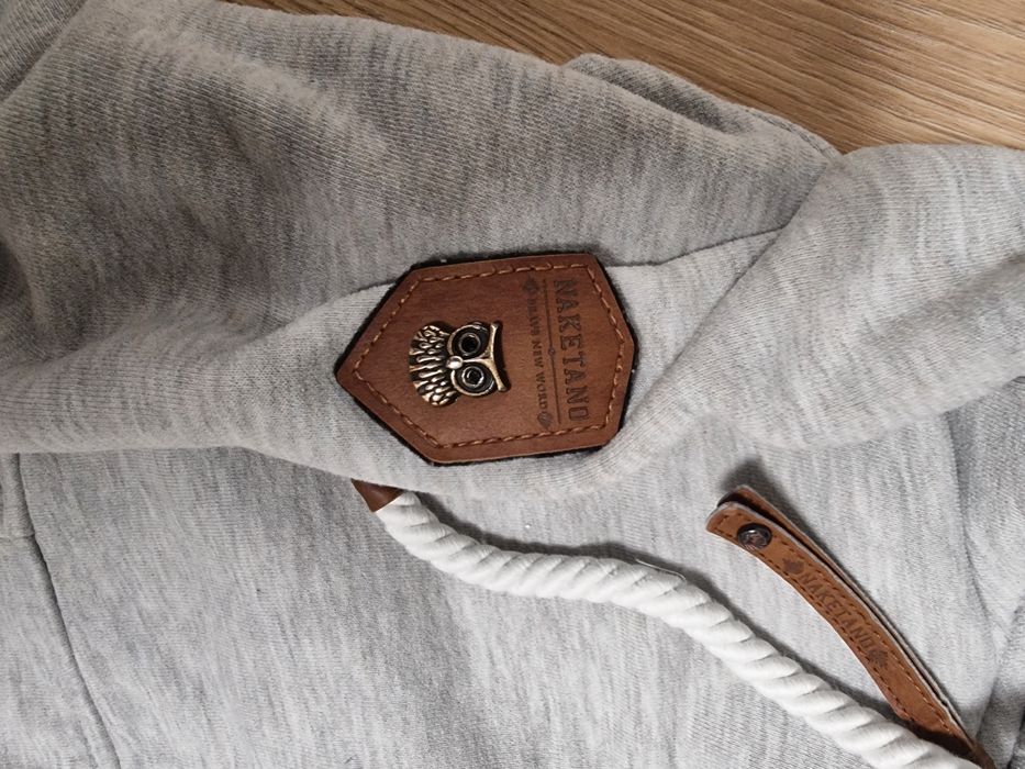 Bluza rozpinana Naketano XS szara