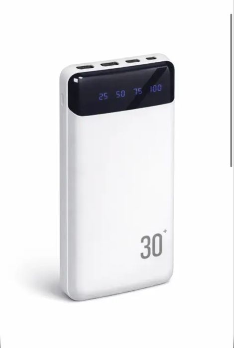 Повербанк 30000mAh з дисплеєм