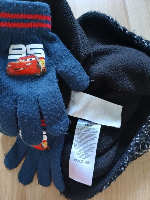 Zestaw dwie czapki Pepco 54cm gratis rękawiczki