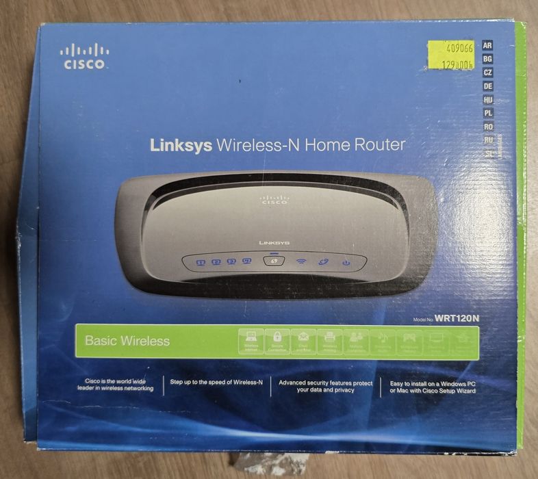 Router wi-fi CISCO WRT-120N 2.4 GHz Poznań Łacina • OLX.pl