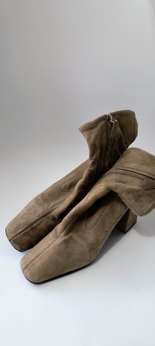 Skórzane botki Prada r.36