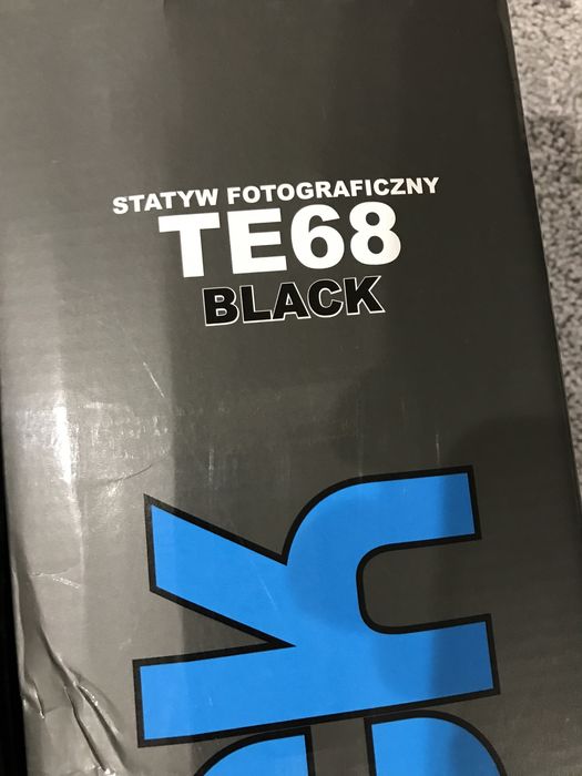 Statyw CamRock TE68 Black Czarny stan idealny