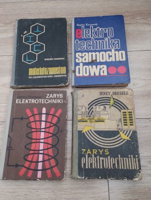 Stare podręczniki z lat 60/70 PWSZ-prl