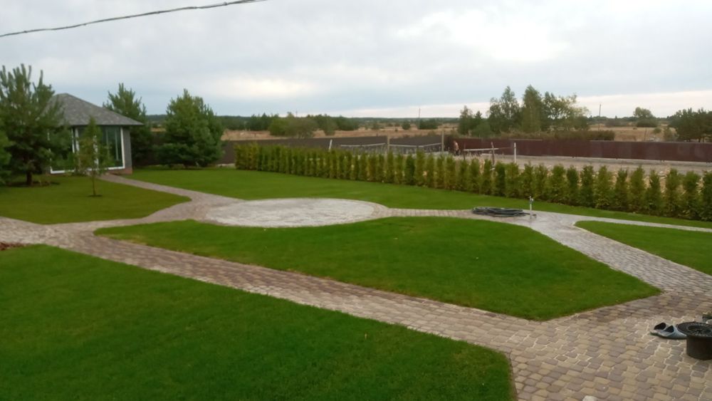 Авто полив.озиленение. обслуживание