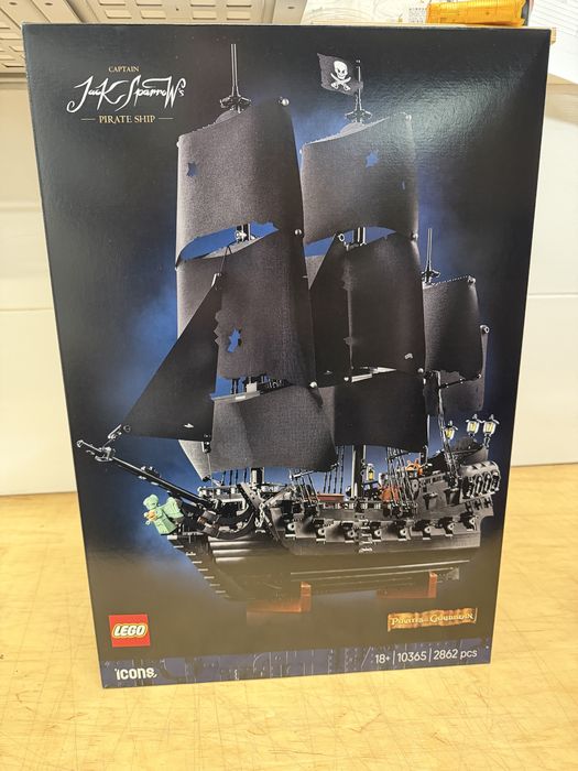 Lego 10365 czarna perła statek sparrowa