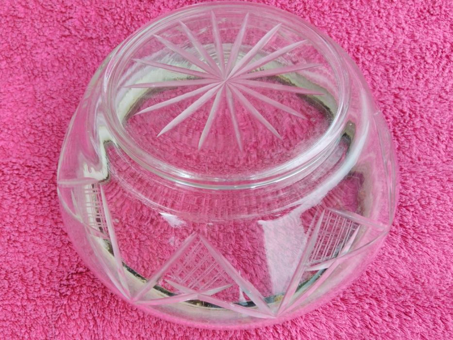 Stara Miska Plater RŻNIĘTE SZKŁO