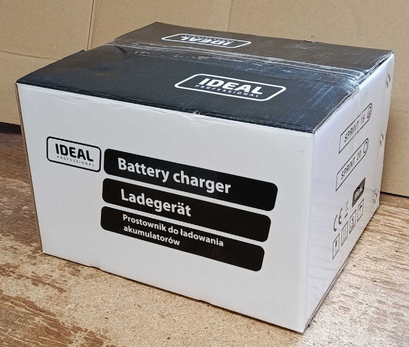 Prostownik samochodowy Ideal SPRINT 15 230V 12-24V transformator 15A