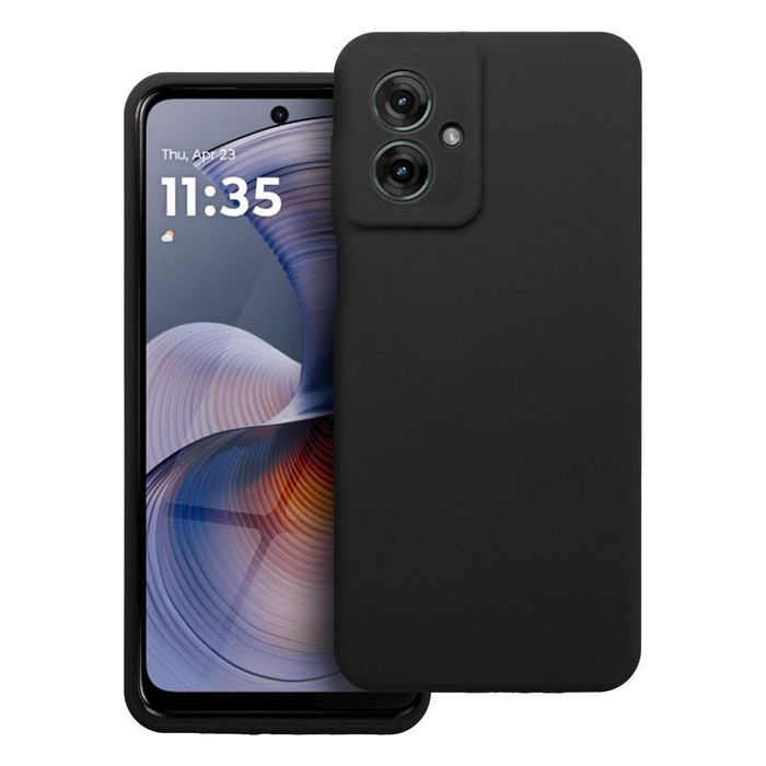 Etui Silicone 2mm do Motorola Moto G55 Black