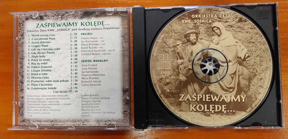 Zaśpiewajmy Kolędę Orkiestra Dęta KWK Sośnica CD