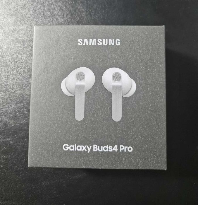 [NOWE/ZAFOLIOWANE] Słuchawki Samsung Galaxy Buds 4 Pro + Dowód Zakupu