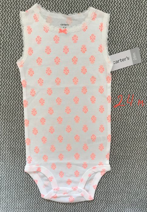 Carters Америка 24 м. 2 р. Боді боди бодик бодік майка маєчка